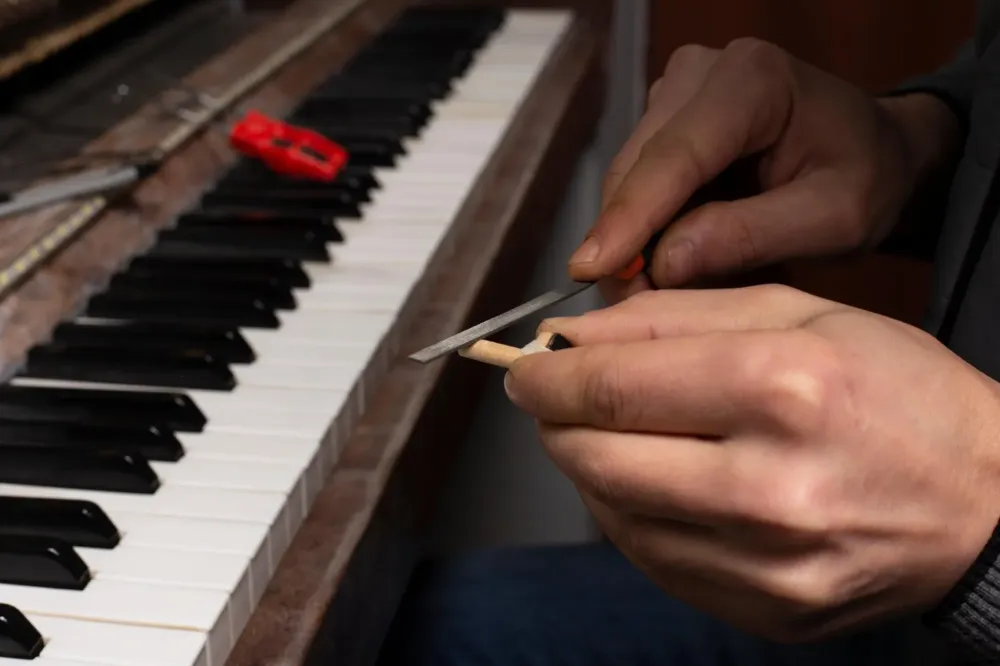 réparation touche piano