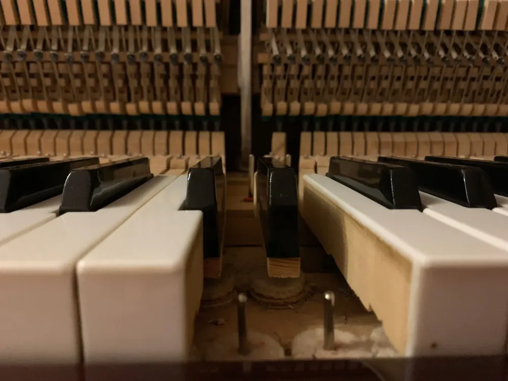 Entretien de piano à Estrablin